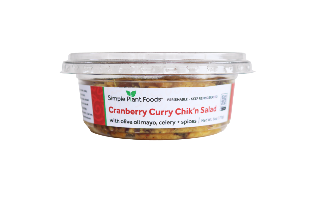 Simply Plant Foods Cranberry Chick'n Curry Salad