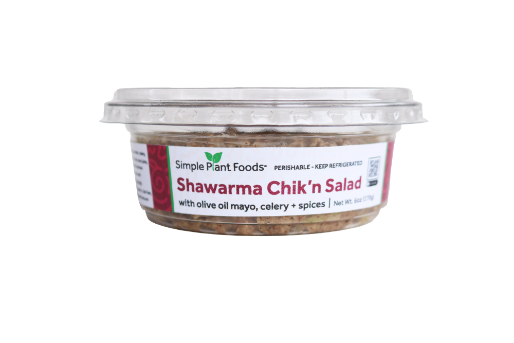 Simply Plant Foods Chick'n Shawarma Salad